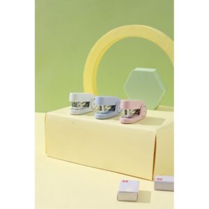 Mini Stapler / Staples Kecil Portable Lucu Bonus Refill CK202 Special Agnes Mo Edition