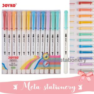 Highlighter / Textliner / Penanda Joyko HL-55 Set 12 Warna