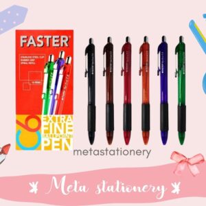 Pulpen / Pen Faster C6 (12pc)