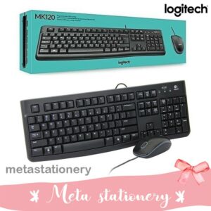 Keyboard Mouse Logitech MK120 Desktop USB