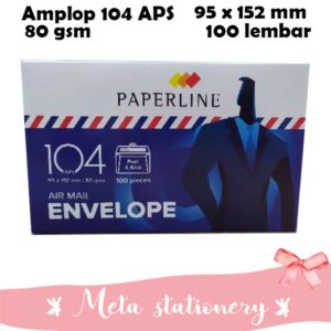 Amplop Paperline 104 APS ( 95 x 152mm) 100 lembar
