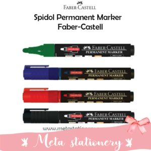Spidol Permanent Marker Faber-Castell Eco Permanent Marker