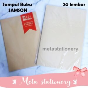 Sampul Buku / Sampul Coklat Samson (20 Lembar)