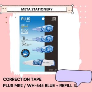 Correction Tape / Tipex Plus MR2 + 3 Refill ( WH-645 )