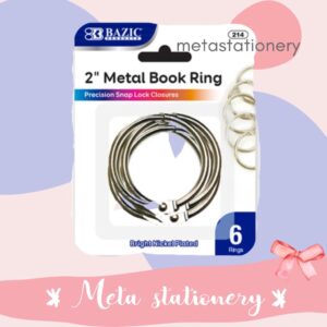 Ring Buku / Metal Ring Book 2 inch Bazic