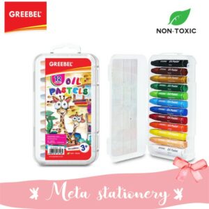 Crayon / Oil Pastel Greebel 12 warna