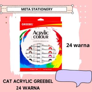 Acrylic Color / Cat Acrylic Greebel 24 Warna