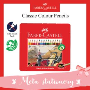 Pensil Warna Classic Tin Faber Castell 24