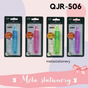 Correction Tape / Tipex kertas Faber Castell QJR-506 + 1 Refill