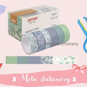 Masking Tape / Washi Tape / Selotip Motif Joyko WT-104