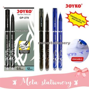 Pulpen / Gel Pen GP-279 Shokyo / 12pc ( Pen Bisa Hapus )