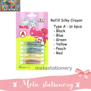 Isi Ulang / Refill NDM Paintmate Washable Silky Crayon Tipe A