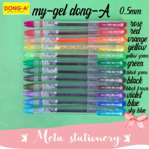 Pulpen / Gel Pen My-Gel Dong-A 0.5 mm