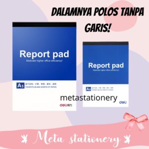 Report Pad / Note Pad / Block Note Polos Deli