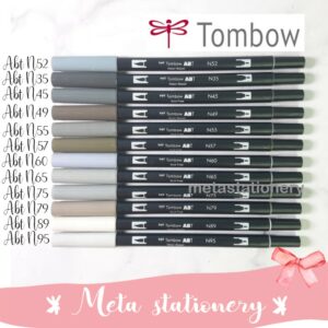 ABT Tombow Dual Brush Pen warna GRAY