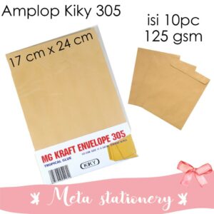 Amplop Coklat Lem Kiky uk 305
