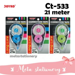 Tipex Kertas / Corretion Tape Joyko Ct-533 ( 21 meter)