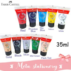 Cat Acrylic / Akrilik Faber Castell 30ml Pilih 1 Warna