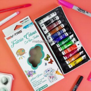 Cat Kain Textile / Fabric Colour Vitro 12 warna