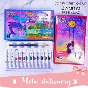 Cat air / Watercolour NDM 12 warna