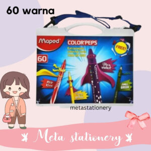 Crayon / Pensil Warna / Colorpeps Coloring Extravagant 60 Warna Maped