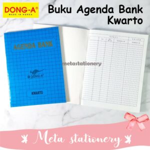 Buku Agenda Bank Kwarto Dong-A