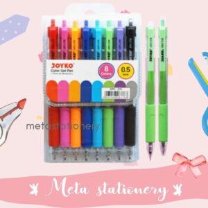 Pulpen Gel Warna Joyko GPC-278