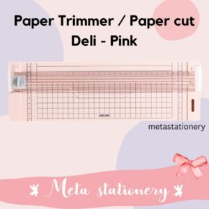 Pemotong Kertas / Paper Cutter / Paper Trimmer Cutter DELI 14251