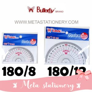 Busur 180 Derajat Butterfly