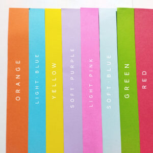 Kertas HVS A4 Warna 80gsm Paperfine 1 Pack ( 25 Lembar )