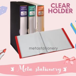 Clear Holder 100 Pocket F4 Inter X