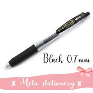 Pulpen / Pen Gel Zebra Sarasa 0.7mm - Black