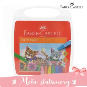 Crayon Kucing 24 warna Faber Castell