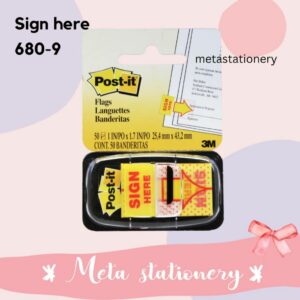 Pembatas / Sticky Note / Index & Mark / Sign here 680 3M