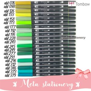 ABT Tombow Dual Brush Pen Warna Green