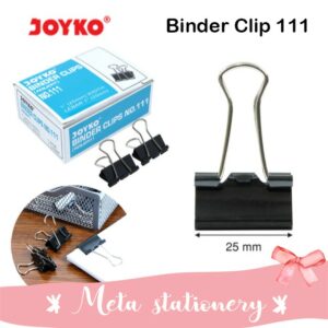 Binder Clip / Penjepit Kertas Joyko 111 (12pc)