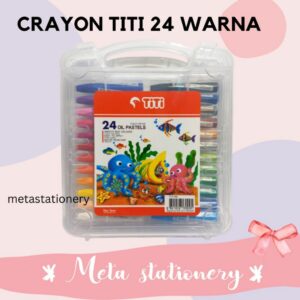 Crayon / Oil Pastel Titi 24 warna