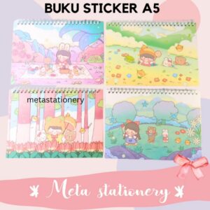 Buku Stiker Anak / Sticker Book ( Motif Random )