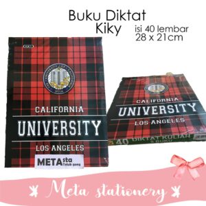 Buku Diktat Kiky 40 lembar (Motif Random)
