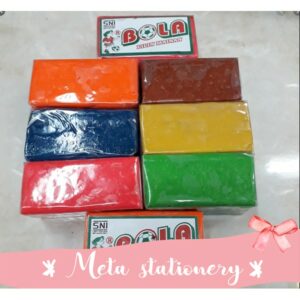 Lilin Mainan / Plastisin Bola Tanggung pilih 1 warna