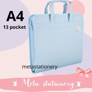 Document Bag / Tas Dokumen File  Deli A4 13 Sekat 72561