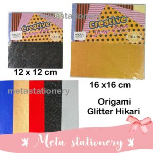 Kertas Lipat / Origami Asturo Glitter Hikari
