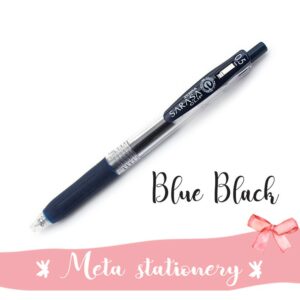Pulpen / Pen Gel Zebra Sarasa 0.5mm - Blue Black