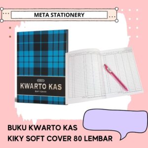 Buku Kwarto Kas Kiky Soft Cover ( Motif Random )