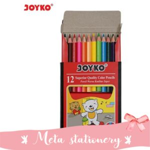 Color Pencil / Pensil Warna Joyko CP-S12 / 12 Warna Pendek