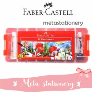 Cat Air Watercolos Faber Castell 12warna Mika (121004P)