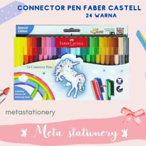 Connector pen 24 Faber Castell Unicorn