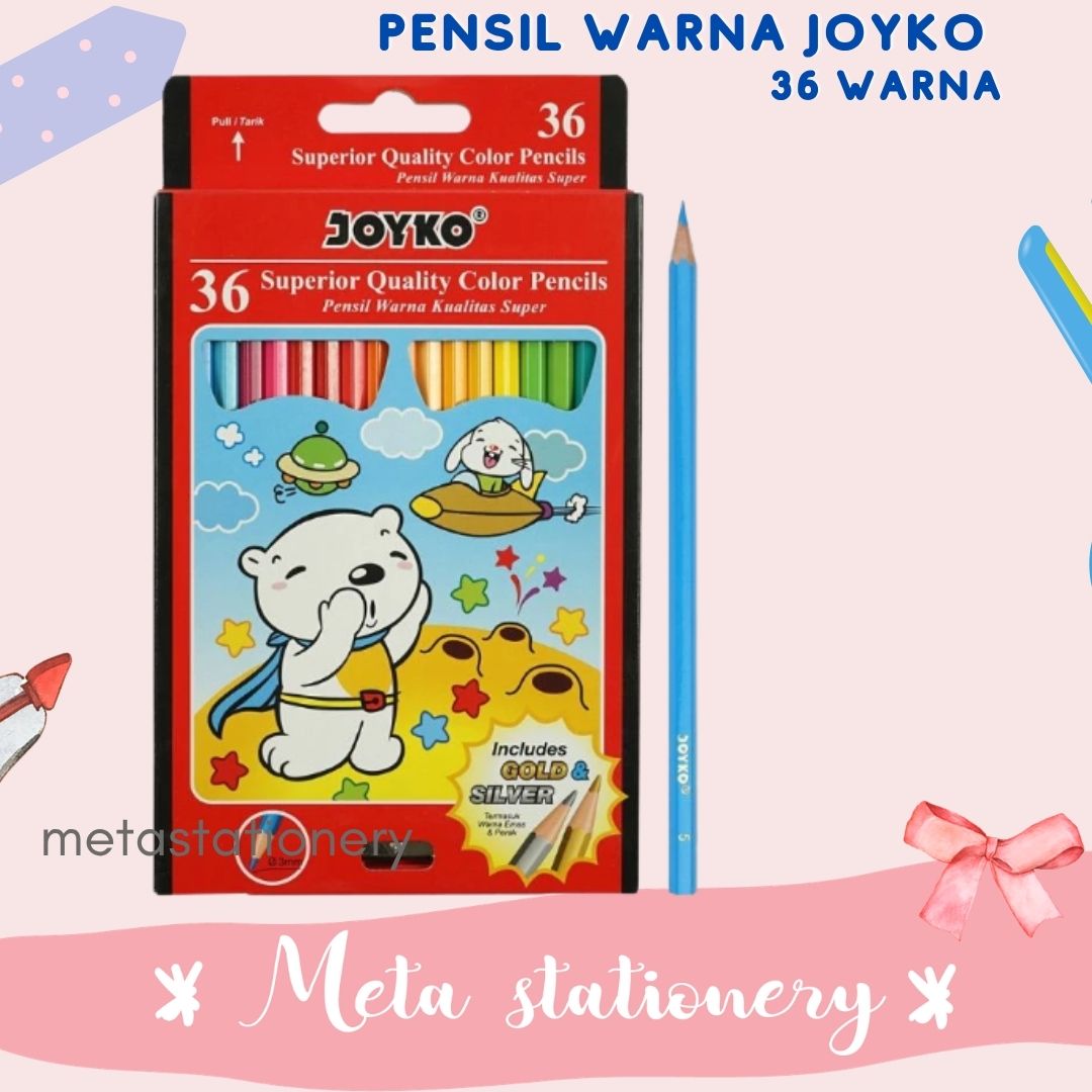 Pensil warna Joyko CP-36PB 36 warna