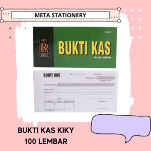 Buku bukti kas Kiky (100 lembar)