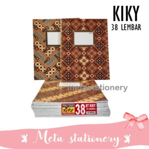 Buku Tulis Kiky 38 Lembar Motif Random ( 1 pc )
